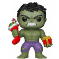 Figurka Funko POP! Bobble-Head Marvel - Holiday Hulk with Stockings &amp; Plush_1554586539