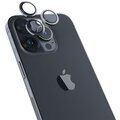 EPICO hliníkové tvrzené sklo na čočky fotoaparátu pro iPhone 14 Pro/14 Pro Max, vesmírně černá_558648821