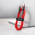 Baseus odolný nylonový kabel USB Micro 1.5A 2M, červená + červená_1883963568