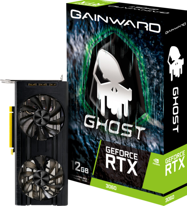 Gainward GeForce RTX 3060 Ghost, LHR, 12GB GDDR6_1745334160