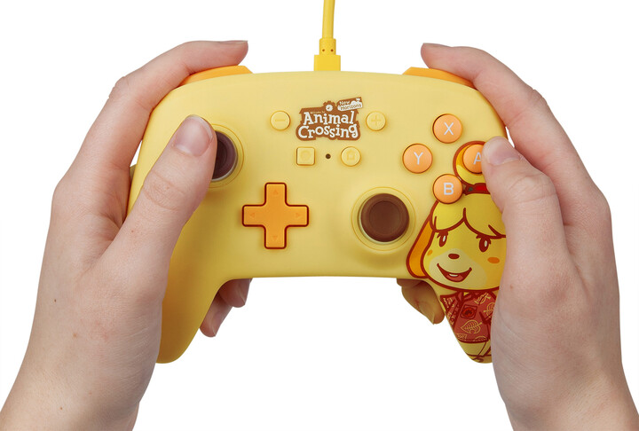 PowerA Enhanced Wired Controller, Animal Crossing: Isabelle (SWITCH)_435068334