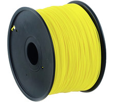 Gembird tisková struna (filament), PLA, 1,75mm, 1kg, žlutá