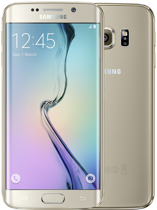 Samsung Galaxy S6 Edge - 64GB, zlatá_628457194