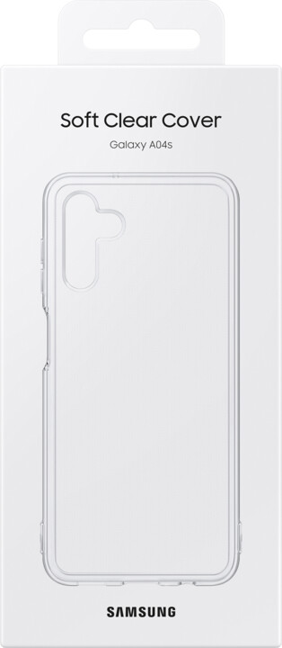 Samsung zadní kryt Soft Clear pro Galaxy A04s, čirá_419855133