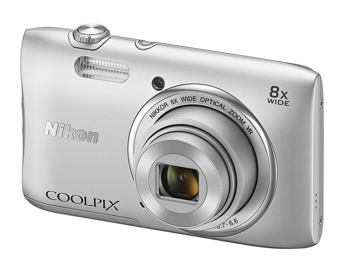 Nikon Coolpix S3600, stříbrná_542525539