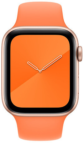 Apple řemínek pro Watch Series, sportovní, 44mm, oranžová_1259439552