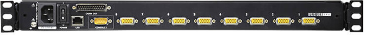 ATEN CL5708I - 8-portový KVM switch (PS/2, USB i VGA) přes IP, 17&quot; LCD, UK klávesnice_1819479556