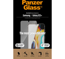PanzerGlass ochranné sklo pro Samsung Galaxy S23+, celolepené s funkčním otiskem prstů,_669834024