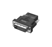 Hama adaptér DVI - HDMI (M/F), černá_1550734790