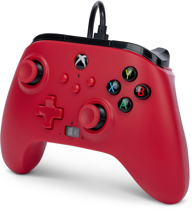 PowerA Enhanced Wired Controller, Artisan Red (PC, Xbox Series, Xbox ONE)_1302172239