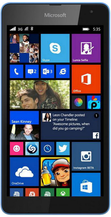 Microsoft Lumia 535, modrá_1112726354