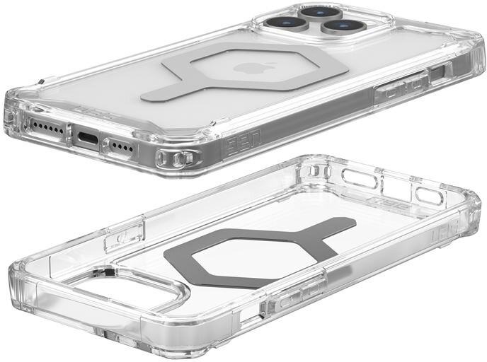 UAG ochranný kryt Plyo MagSafe pro Apple iPhone 15 Pro Max, bílá/stříbrná_659914429