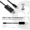 Club3D kabel USB Typ C na DisplayPort 1.4 8K 60Hz (M/M), 1,8m_1413322528