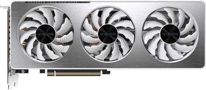 GIGABYTE GeForce RTX 3060 Ti VISION OC 8G (rev. 2.0), LHR, 8GB GDDR6_238384251