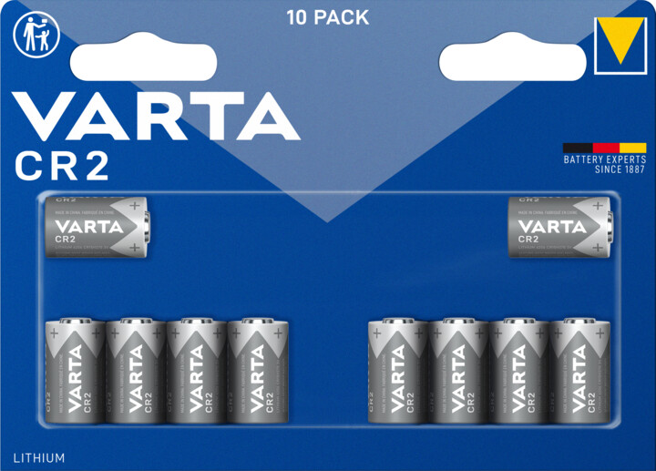 VARTA lithiová baterie CR2, 10 ks_130331592