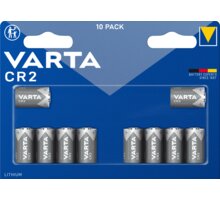 VARTA lithiová baterie CR2, 10 ks