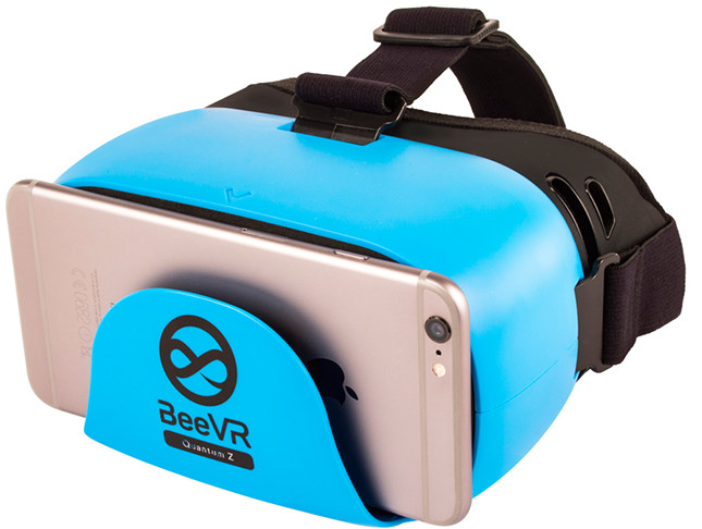 BeeVR Quantum Z VR Headset - modré_1076180555