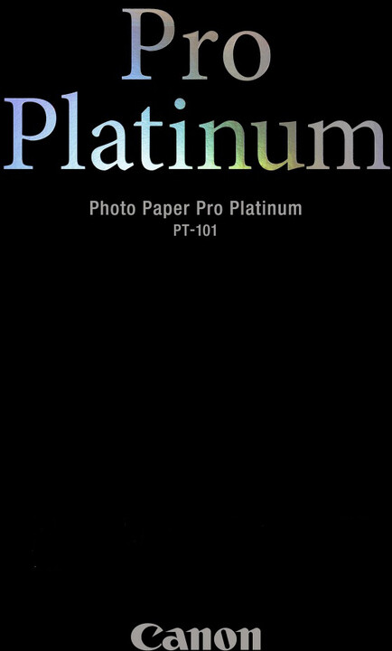 Canon Foto papír PT-101 Pro Platinum, A2, 20 ks, 300g/m2, lesklý_109273057