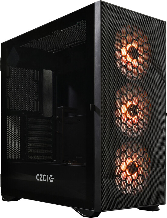 CZC.Gaming Lantern, 3x140mm ARGB, černá_257385038