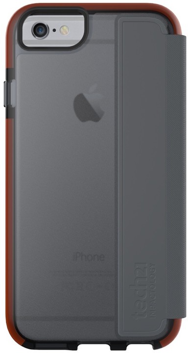 Tech21 pouzdro typu kniha Classic Shell pro Apple iPhone 6, kouřová_1178572848