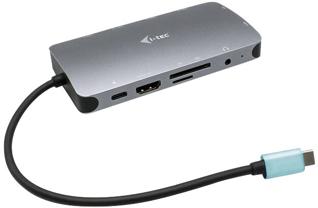 i-tec dokovací stanice USB-C Metal Nano Dock, HDMI, VGA, LAN, PD, 100 W_1456204647