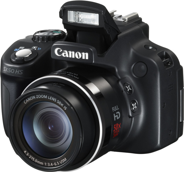 Canon PowerShot SX50 HS, černá_2071475870