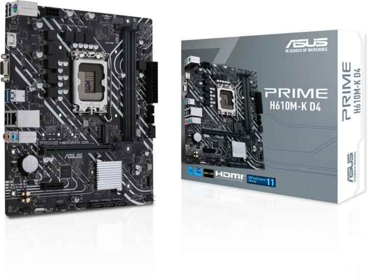 ASUS PRIME H610M-K D4 (DDR4) - Intel H610_1725570090