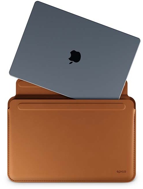 Epico kožené pouzdro pro MacBook Air 15&quot;, hnědá_816632837