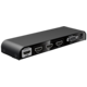 PremiumCord 4Kx2K@60Hz HDMI switch 3:1 kovový s dálkovým ovladačem a napájecím adaptérem
