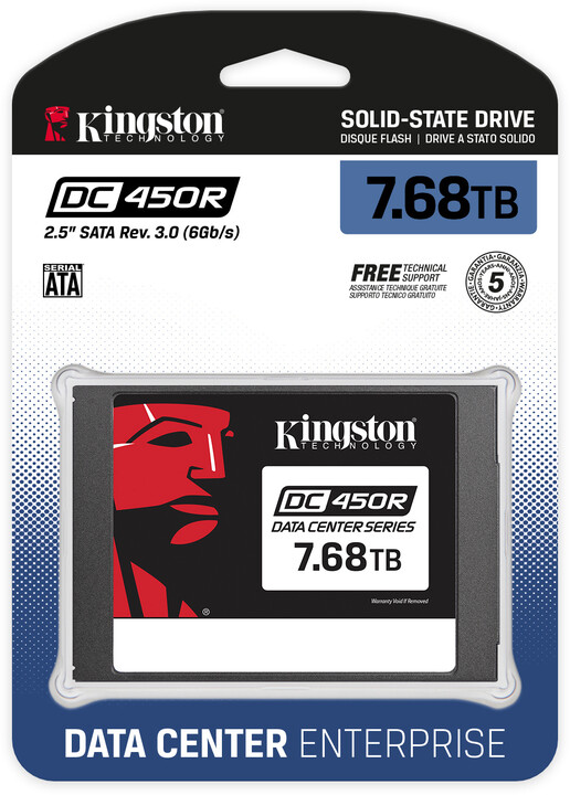 Kingston Flash Enterprise DC450R, 2.5” - 7,68TB_318614191