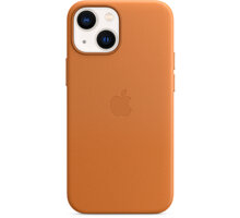 Apple kožený kryt s MagSafe pro iPhone 13 mini, zlatohnědá