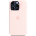 Apple Silikonový kryt s MagSafe pro iPhone 15 Pro, světle růžová_94878525