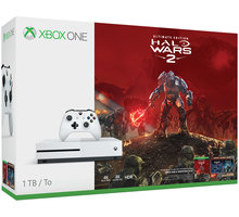 XBOX ONE S, 1TB, bílá + Halo Wars 2 + Halo Wars 1_1874414205