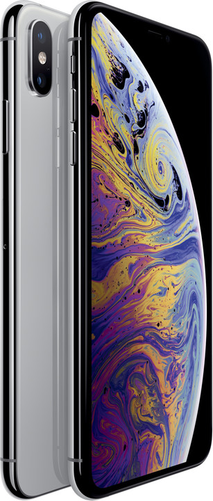 Apple iPhone Xs Max, 64GB, stříbrná