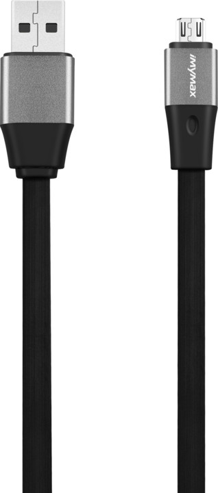 iMyMax Business Plus Micro USB Cable, černá_1552622634