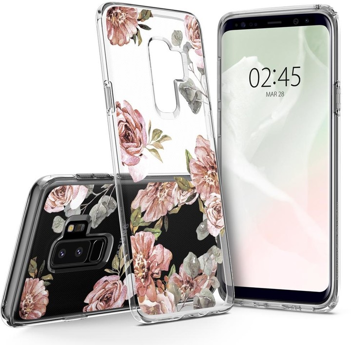 Spigen Liquid Crystal Blossom pro Samsung Galaxy S9+, flower_180651805