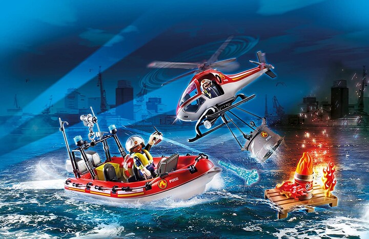 Playmobil City Action 70335 Hasiči s helikoptérou a člunem_247666251