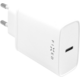 FIXED síťová nabíječka USB-C, PD, 20W, bílá