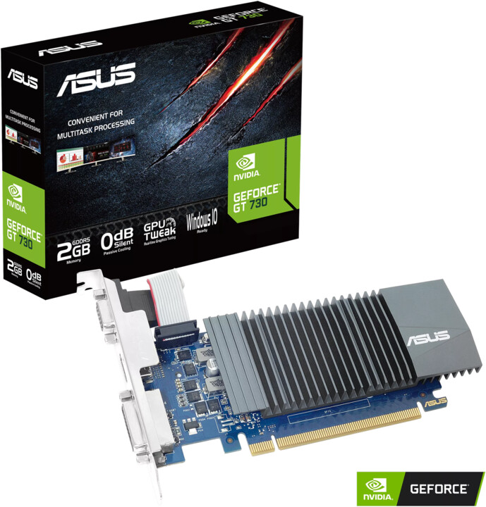 ASUS GeForce GT730-2GD5-BRK-E, 2GB GDDR5