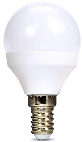 Solight žárovka, miniglobe, LED, 8W, E14, 3000K, 720lm, bílá_1476204910