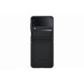 Samsung flipový kožený kryt pro Galaxy Z Flip4, černá_847662601
