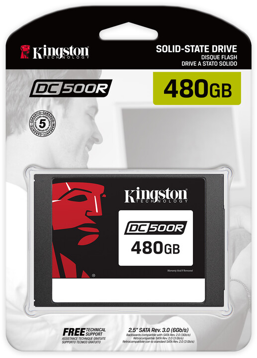 Kingston Flash Enterprise DC500R, 2.5” - 480GB (Read-Centric)_226105671