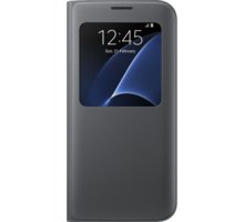 Samsung EF-CG935PB Flip S-View Galaxy S7e, Black_2146702607