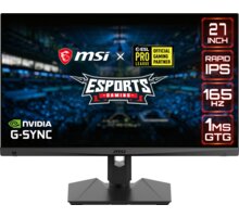 MSI Gaming Optix MAG274QRF - LED monitor 27" O2 TV HBO a Sport Pack na dva měsíce
