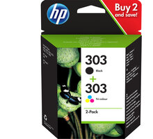 HP 3YM92AE č.303, 2-pack, černá+barevná