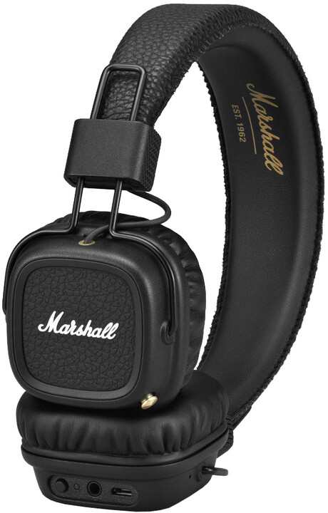 Marshall Major II Bluetooth, černá_740473492