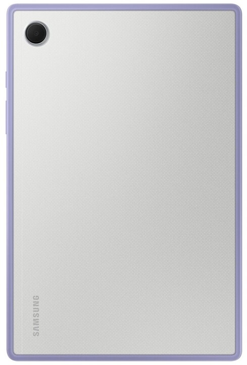 Samsung průhledný zadní kryt pro Galaxy Tab A8, fialová_21138292