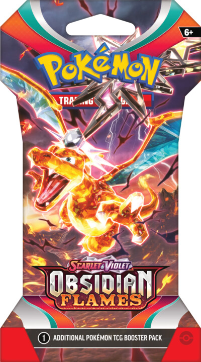 Karetní hra Pokémon TCG: Scarlet &amp; Violet Obsidian Flames - Blister Booster_1411699037