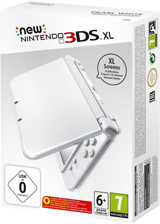 Nintendo New 3DS XL, Pearl White_36009839