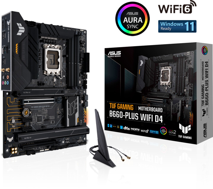 ASUS TUF GAMING B660-PLUS WIFI D4 (DDR4) - Intel B660